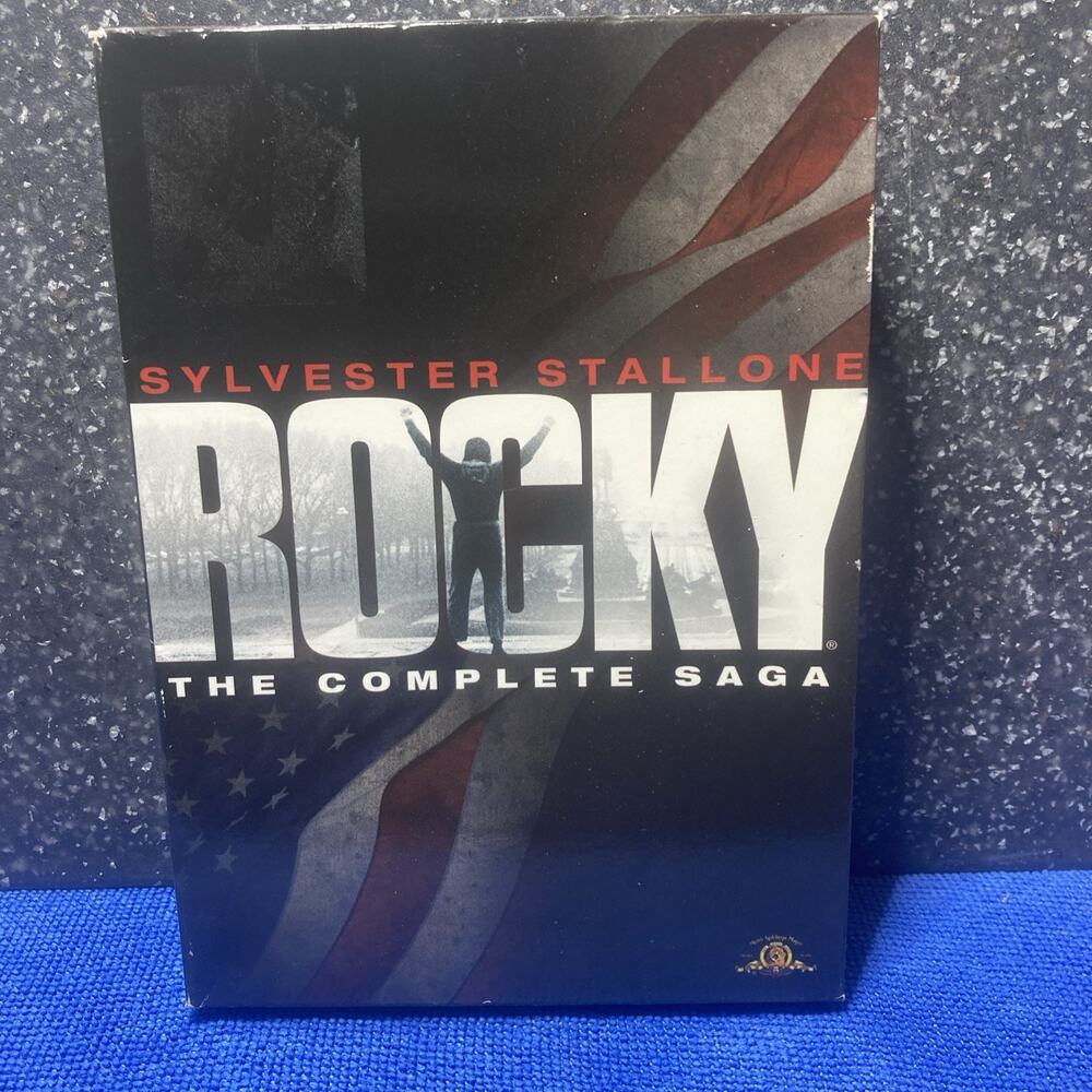 Sylvester Stallone “ROCKY” Complete Saga 5 Disc DVD Set